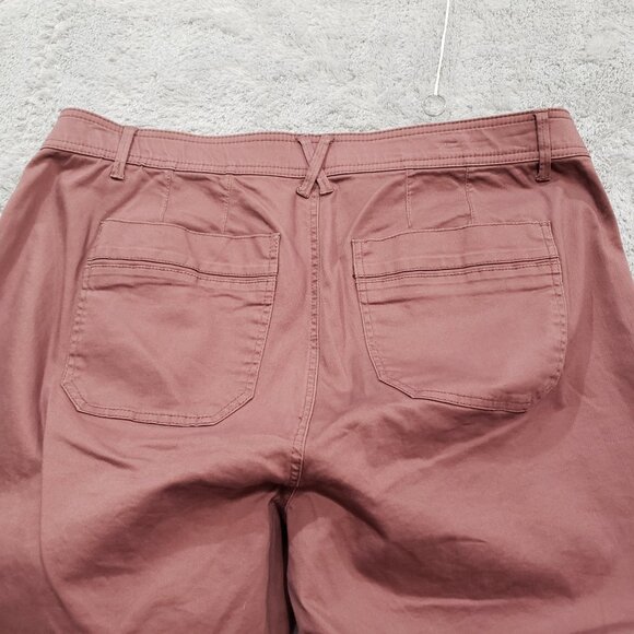 Democracy Sizes "Ab"solution® High Rise Roll Cuff Plus Cargo Utility Pant NWT - Picture 13 of 13